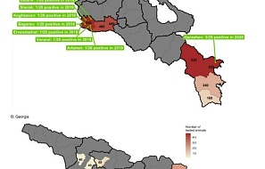 Сероэпидемиологический надзор и партисипативное эпидемиологическое исследование чумы мелких жвачных животных на территории Грузии и Армении в 2019–2020 годах